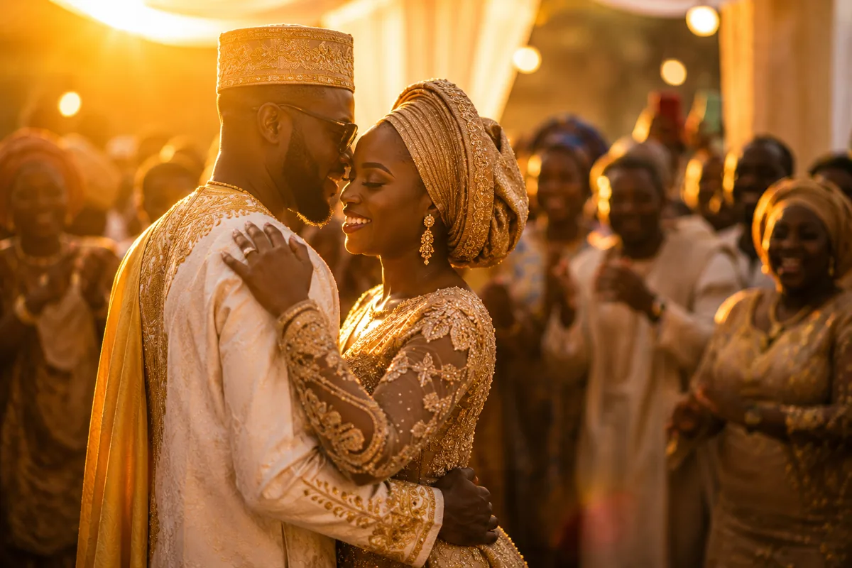 African Wedding Gold